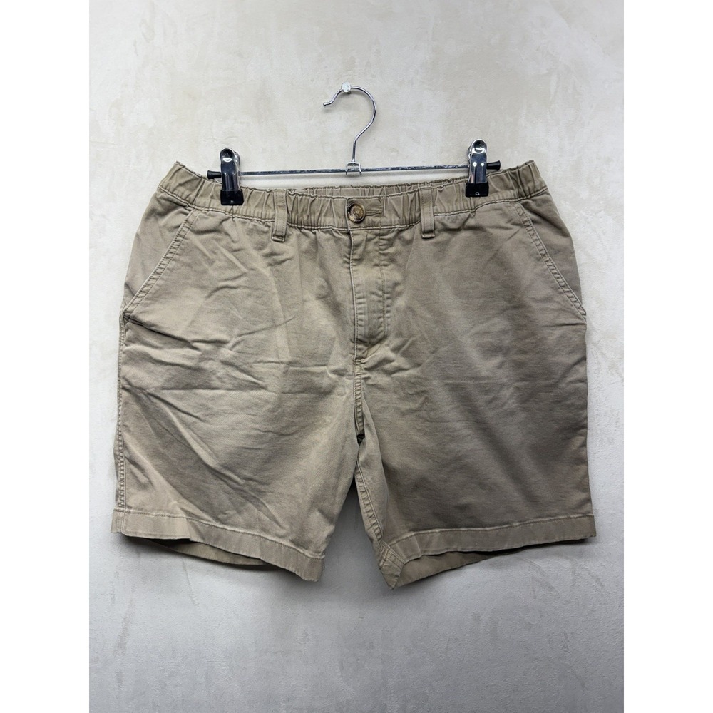 Chubbies Shorts Mens Large Brown Originals 7" Inseam Stretch The Khakinators